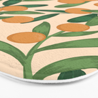 Oranges in the Tree Bath Mat Gallery Image 3