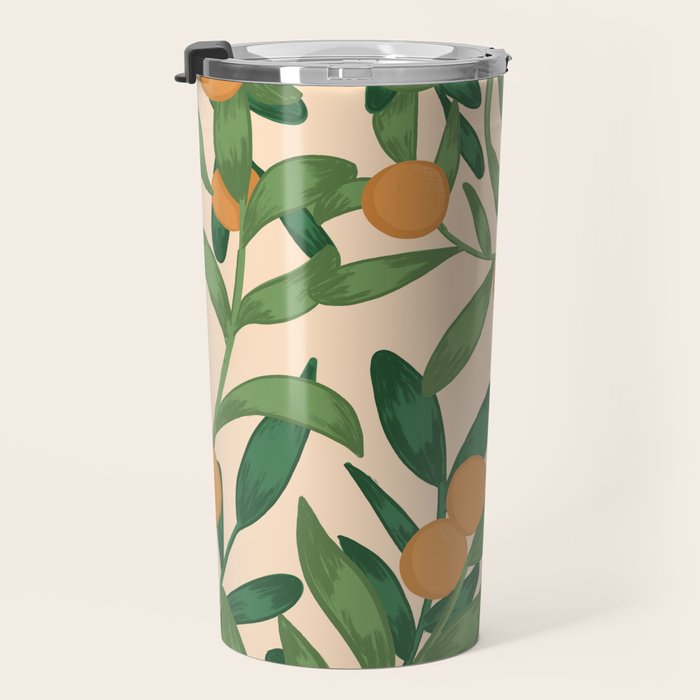 Oranges in the Tree Travel Mug Gallery Image 3