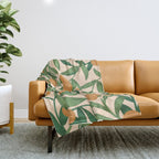 Oranges in the Tree Throw Blanket Gallery Image 1