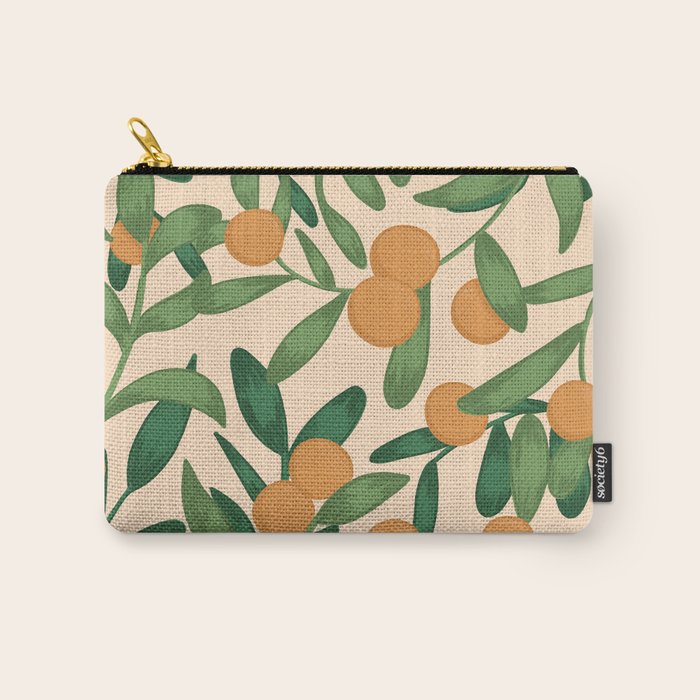 Oranges in the Tree Carry All Pouch Gallery Image 1