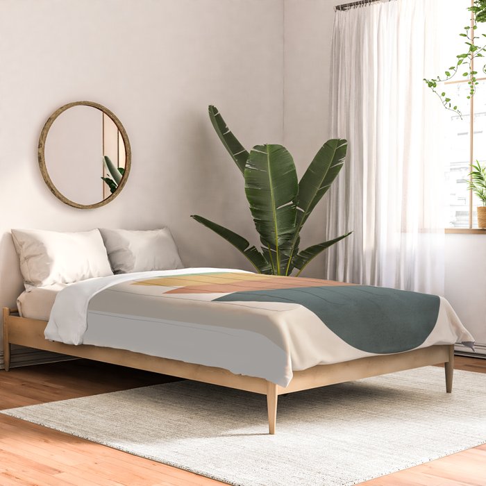 Colorful Abstract Shapes 1 Comforter Gallery Image 2