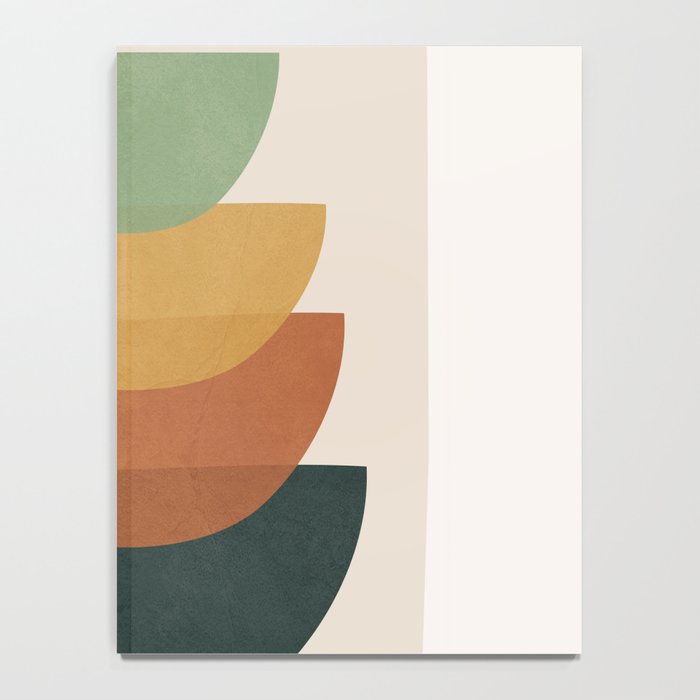 Colorful Abstract Shapes 1 Notebook Gallery Image 4