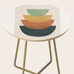 Colorful Abstract Shapes 1 Side Table Gallery Image 2