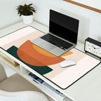 Colorful Abstract Shapes 1 Desk Mat Gallery Image 2