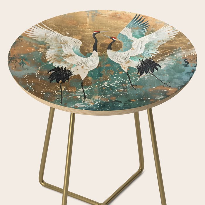 Japara Cranes in Twilight Side Table Gallery Image 2