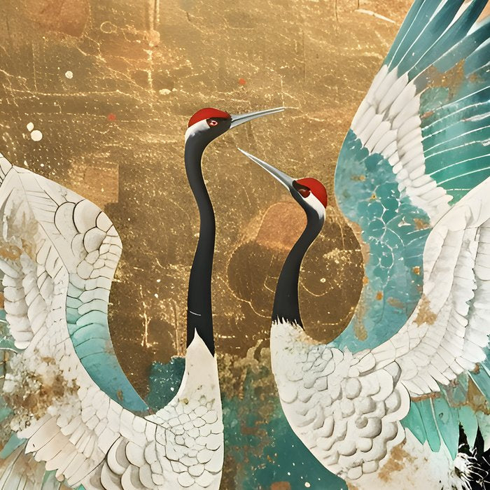 Japara Cranes in Twilight Coffee Mug Gallery Image 2