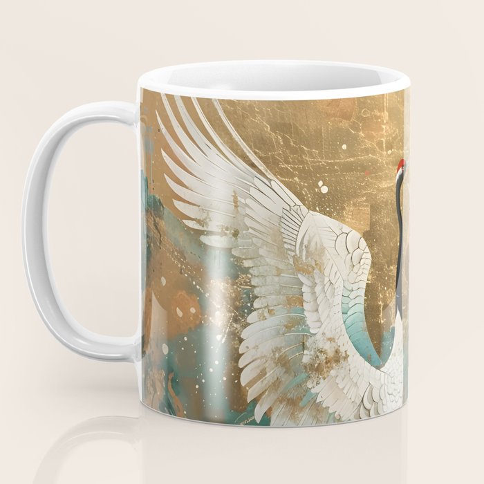 Japara Cranes in Twilight Coffee Mug Gallery Image 3