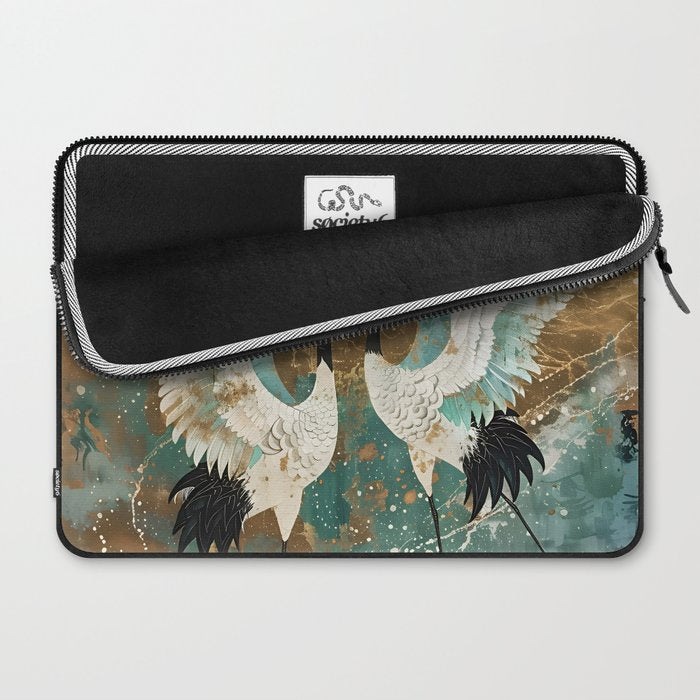 Japara Cranes in Twilight Laptop Sleeve Gallery Image 2