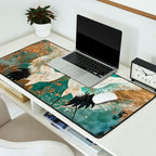 Japara Cranes in Twilight Desk Mat Gallery Image 2