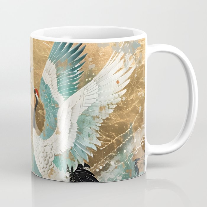 Japara Cranes in Twilight Coffee Mug Gallery Image 1