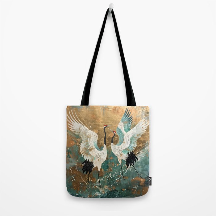 Japara Cranes in Twilight Tote Bag Gallery Image 2
