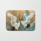 Japara Cranes in Twilight Bath Mat Gallery Image 1