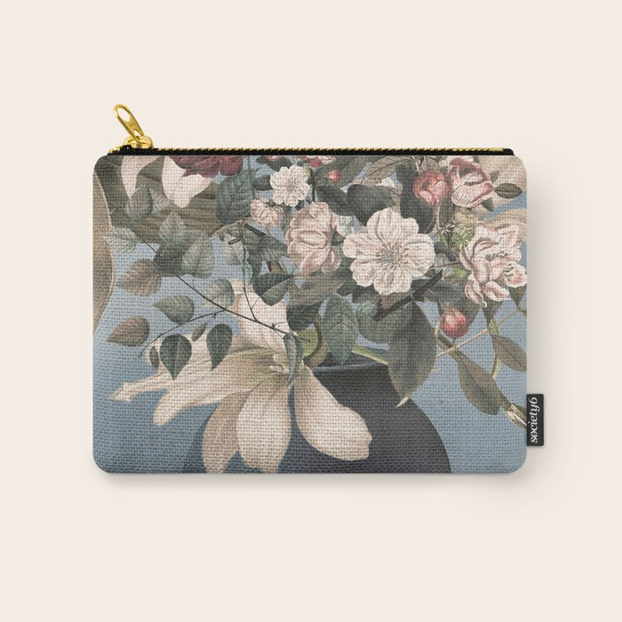 Flowers in The Vase Carry All Pouch Gallery Image 1