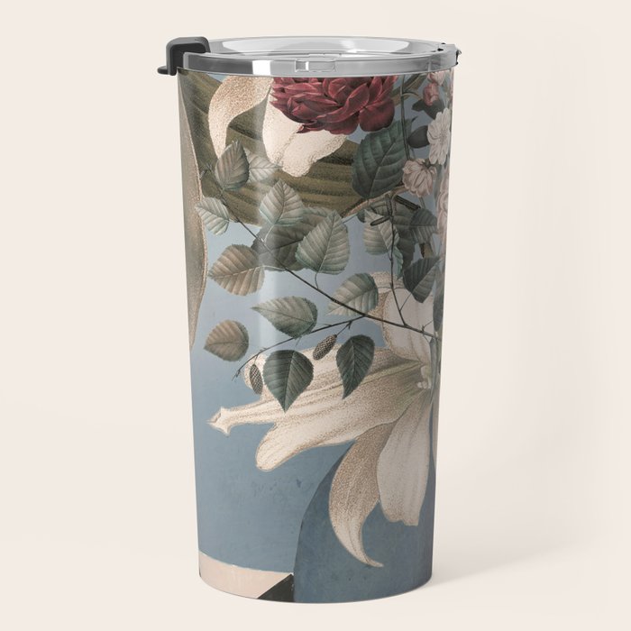 Flowers in The Vase Travel Mug Gallery Image 3