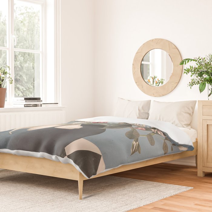 Flowers in The Vase Duvet Cover Gallery Image 2