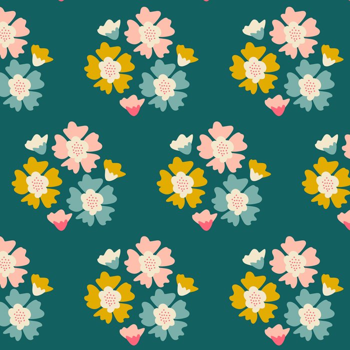 Blooming Flower - Green  Coffee Mug Gallery Image 2