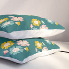 Blooming Flower - Green  Pillow Sham Gallery Image 3