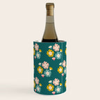 Blooming Flower - Green  Wine Chiller Gallery Image 2