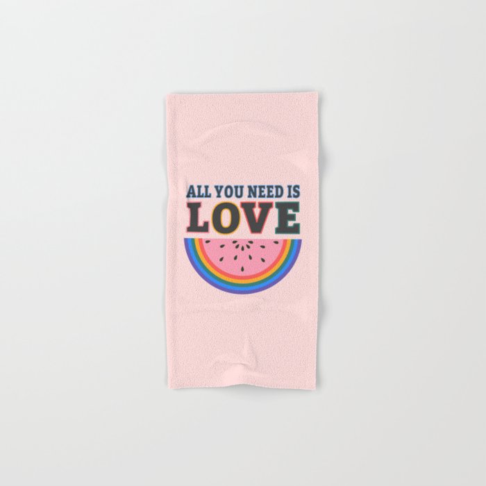 All You Need is Love Bath Towel Gallery Image 1