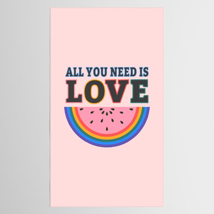 All You Need is Love Tablecloth Gallery Image 2