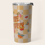 Radiate Positivity Butterflies Travel Mug Gallery Image 2