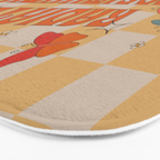 Radiate Positivity Butterflies Bath Mat Gallery Image 3