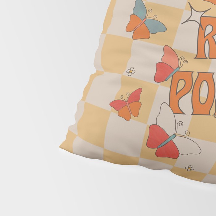 Radiate Positivity Butterflies Pillow Sham Gallery Image 4
