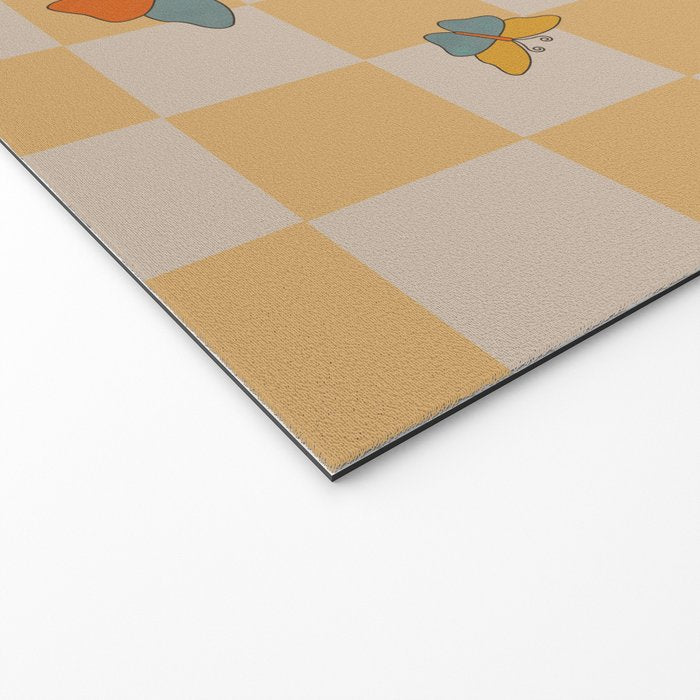 Radiate Positivity Butterflies Welcome Mat Gallery Image 2