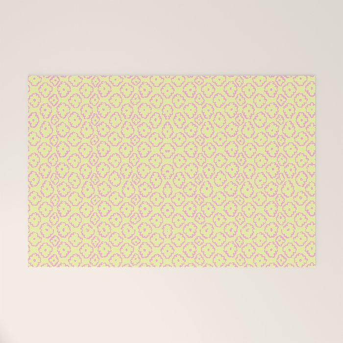 Floral Whimsy Welcome Mat Gallery Image 1