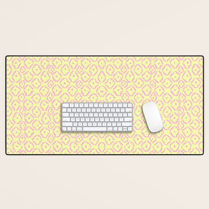 Floral Whimsy Desk Mat Gallery Image 1