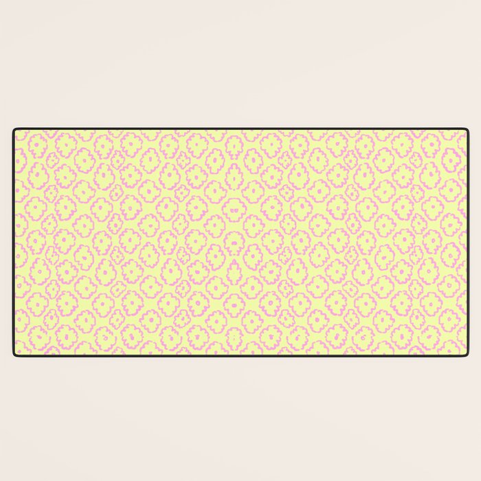 Floral Whimsy Desk Mat Gallery Image 3