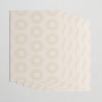 Minimalist Sunray Pattern XIV Natural Neutral Wrapping Paper Gallery Image 3