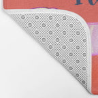 Valentine's Day dachshund dog Bath Mat Gallery Image 2