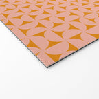Bauhaus Mid Century Modern Geometric Pattern IV Welcome Mat Gallery Image 2
