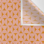 Bauhaus Mid Century Modern Geometric Pattern IV Wall Tapestry Gallery Image 3