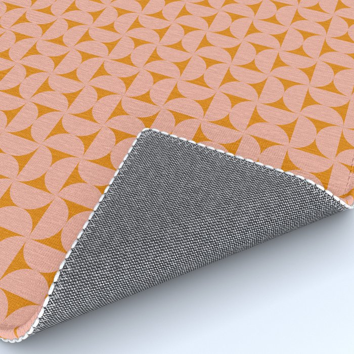 Bauhaus Mid Century Modern Geometric Pattern IV Rug Gallery Image 4