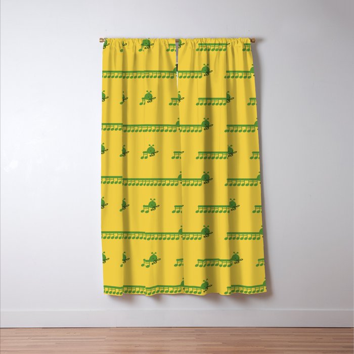 Caterpillar Song Window Curtain Gallery Image 3