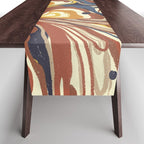 Retro marble #4 Table Runner Gallery Image 1