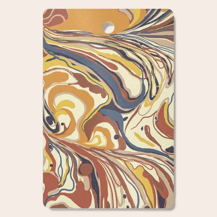 Retro marble #4 Cutting Board Gallery Image 1