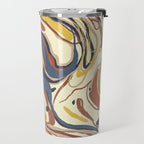 Retro marble #4 Travel Mug Gallery Image 2