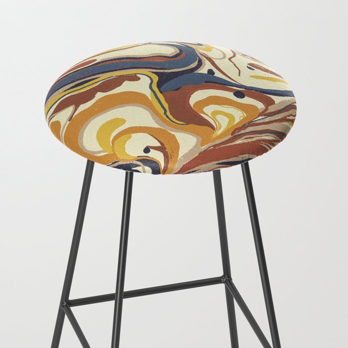 Retro marble #4 Stool Gallery Image 2