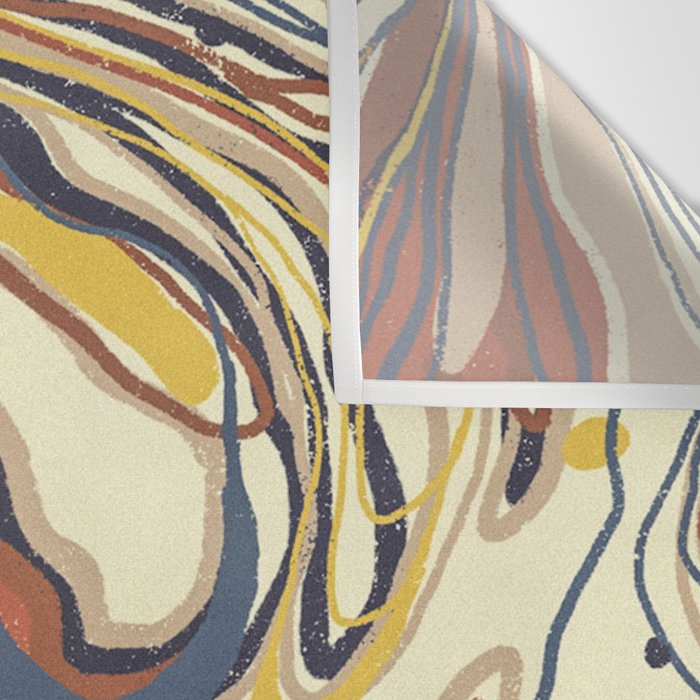 Retro marble #4 Wall Tapestry Gallery Image 3