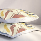 Retro marble #4 Pillow Sham Gallery Image 3