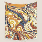 Retro marble #4 Wall Tapestry Gallery Image 4