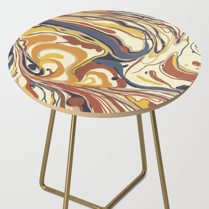 Retro marble #4 Side Table Gallery Image 2