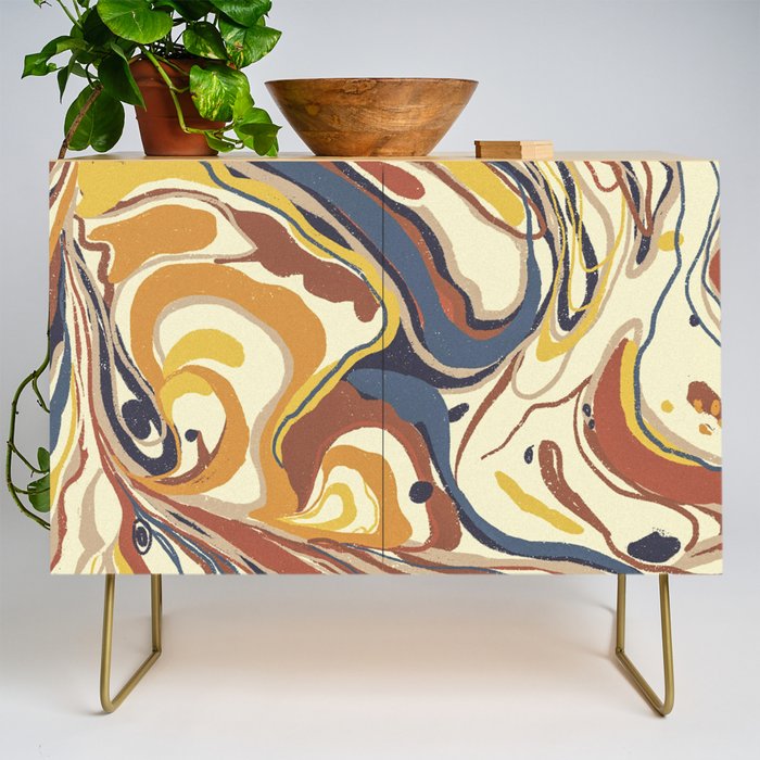 Retro marble #4 Credenza Gallery Image 1
