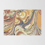 Retro marble #4 Rug Gallery Image 2