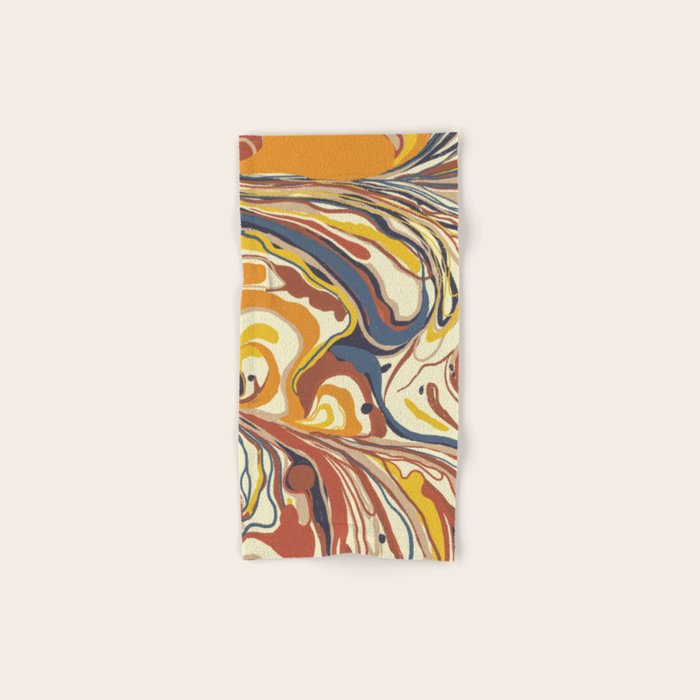 Retro marble #4 Towels Gallery Image 1