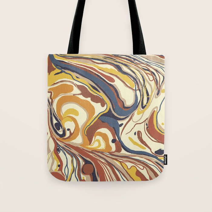 Retro marble #4 Tote Bag Gallery Image 1