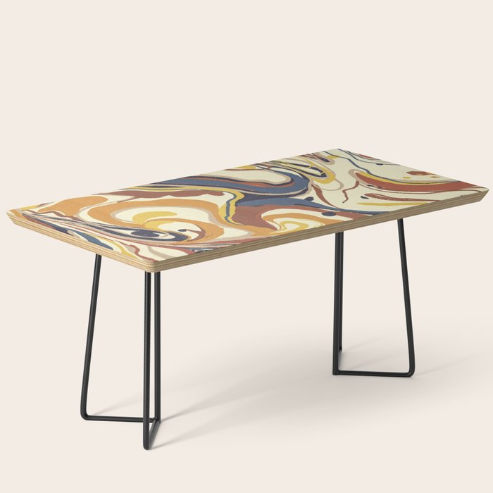 Retro marble #4 Coffee Table Gallery Image 1
